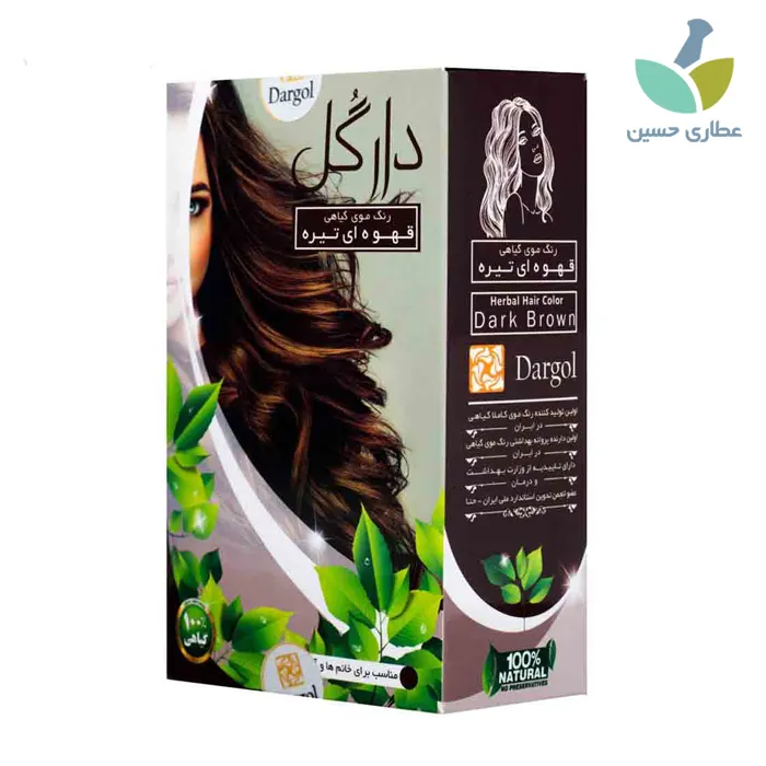 رنگ موی قهوه ای تیره