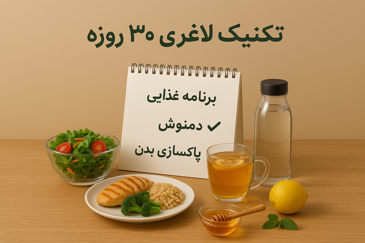 تکنیک لاغری ۳۰ روزه